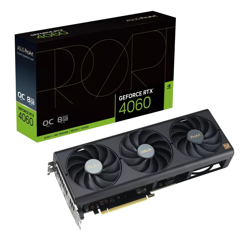 【ほぼ未使用】ASUS ProArt GeForce RTX 4060 OC ProArt GeForce RTX™ 4060 OC edition 8GB GDDR6
